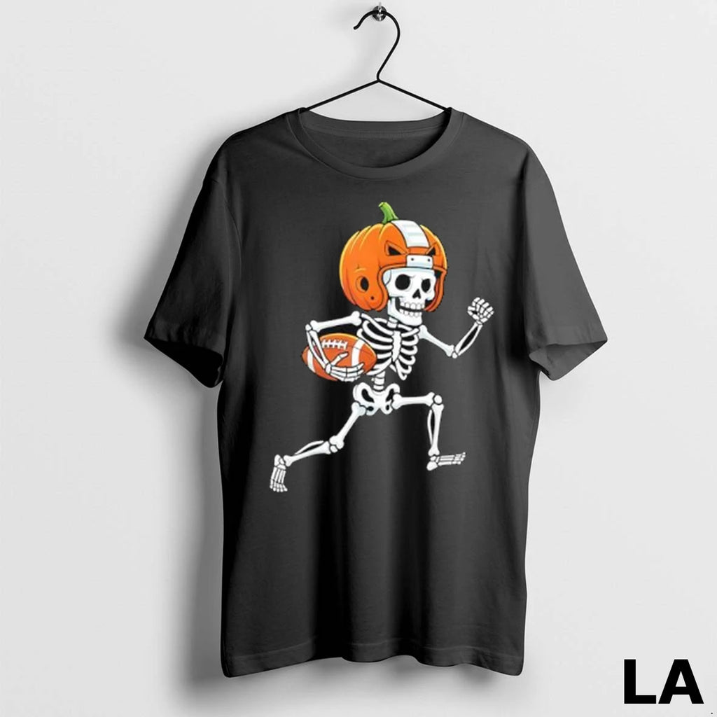Original Skeleton American Football Player Spooky Sports Ladies