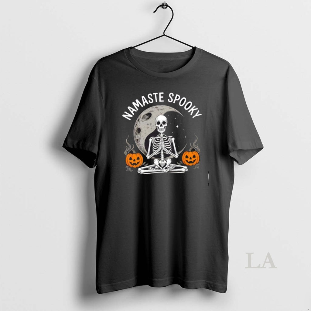 Original Skeleton Namaste Spooky Halloween