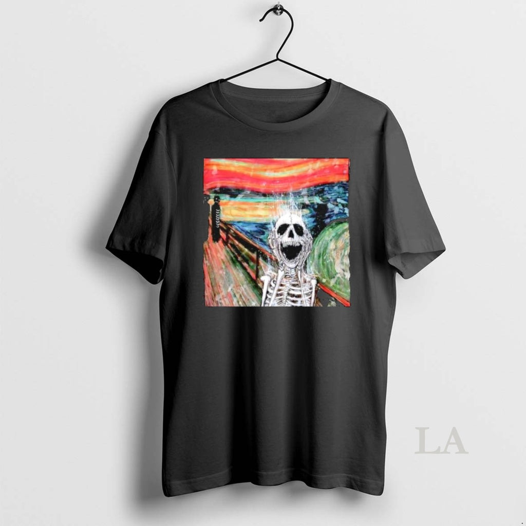 Original Skeleton The Scream Edvard Munchs Famous