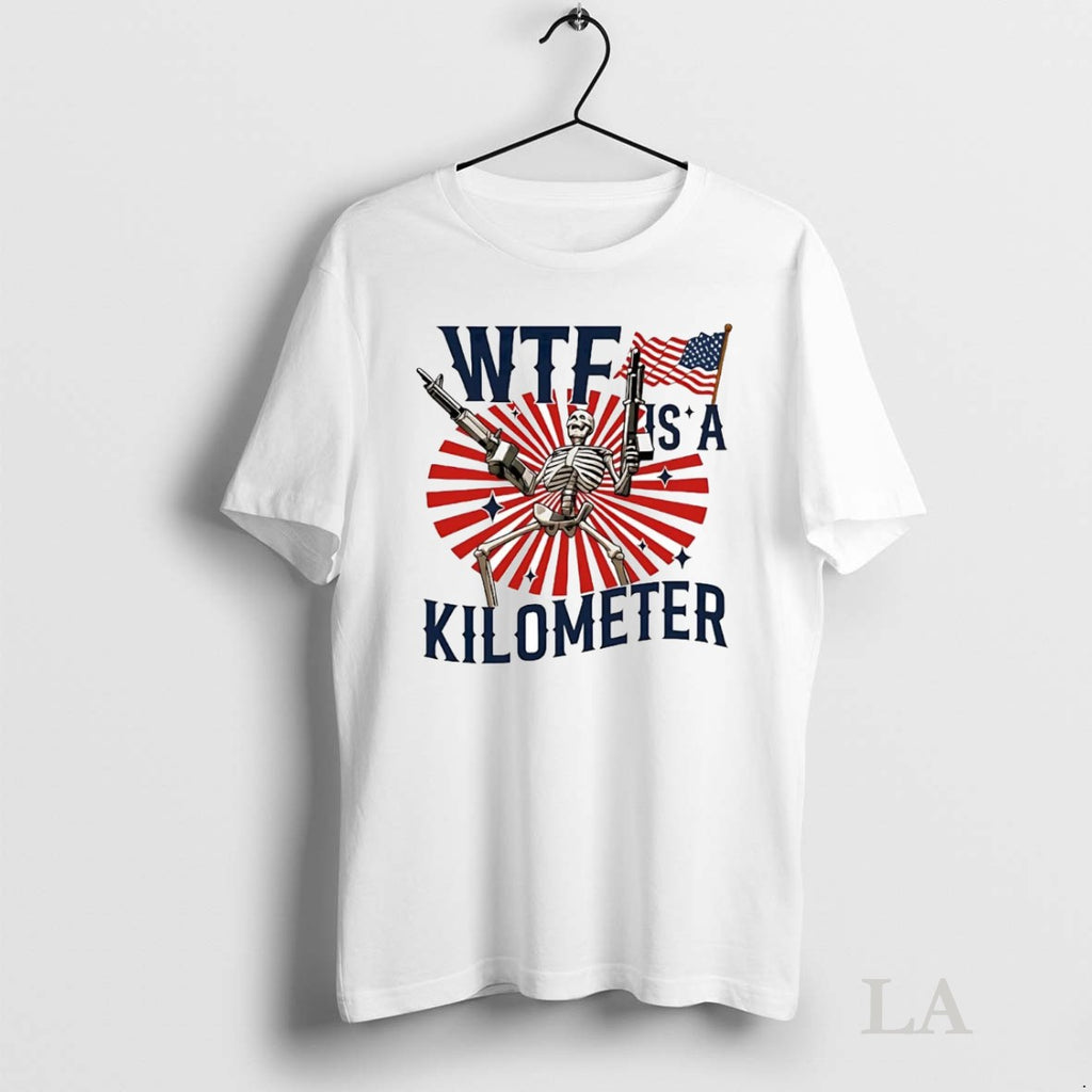 Original Skeleton Wtf Is A Kilometer Columbus Day