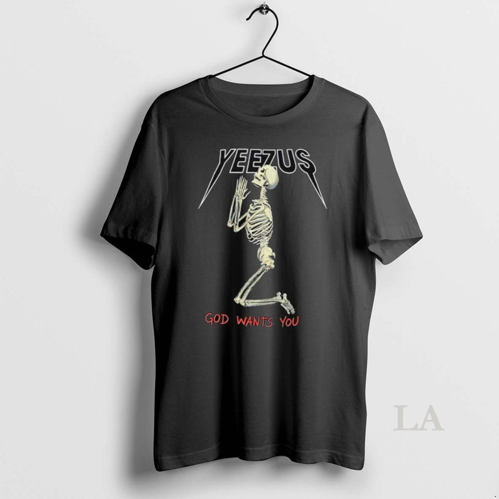 Original Skeleton Pray Yeezus God Wants You