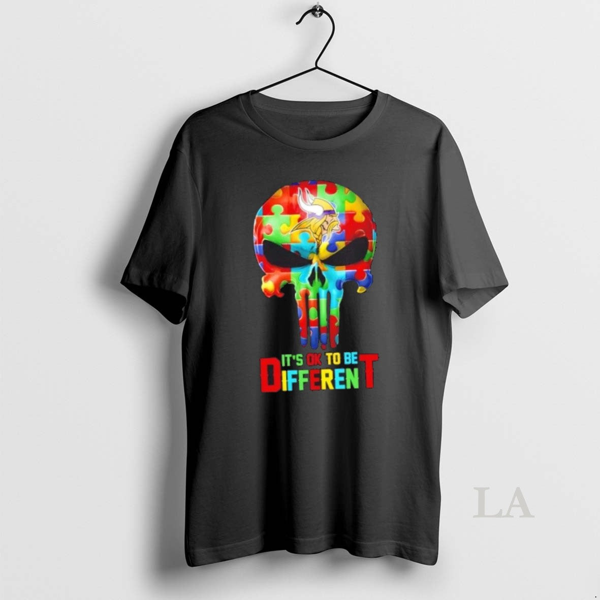 Original Skull Minnesota Vikings Its Ok To Be Different