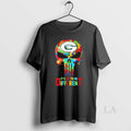 Original Skull X Green Bay Packers Autism Its Ok To Be Different