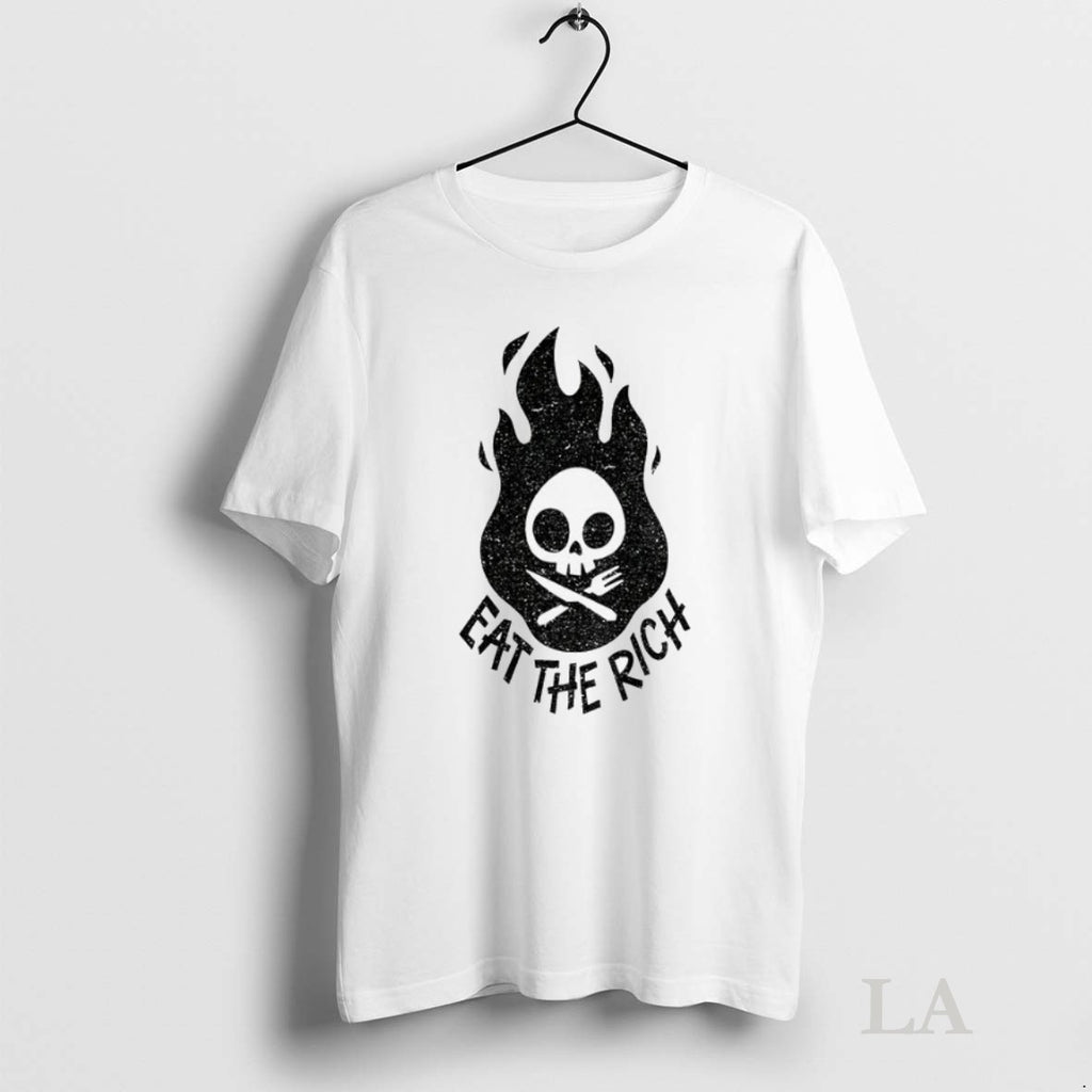 Original Skull Eat The Rich Halloween
