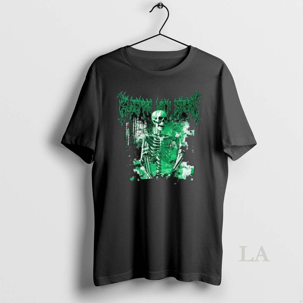 Original Sleeping With Sirens Dv Metal Skeleton Forest Long Sleve