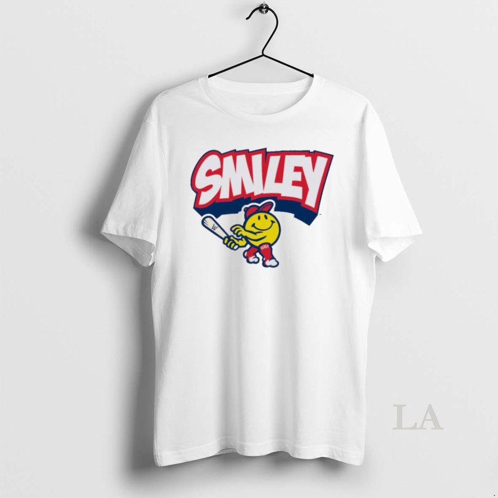 Original Smiley Milb Worcester Red Sox Cartoon