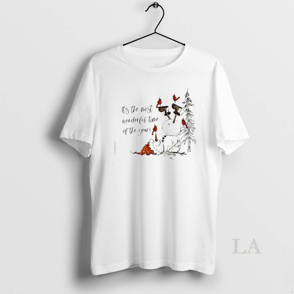 Original Snowman Christmas Its The Most Wonderful Time Of The Year