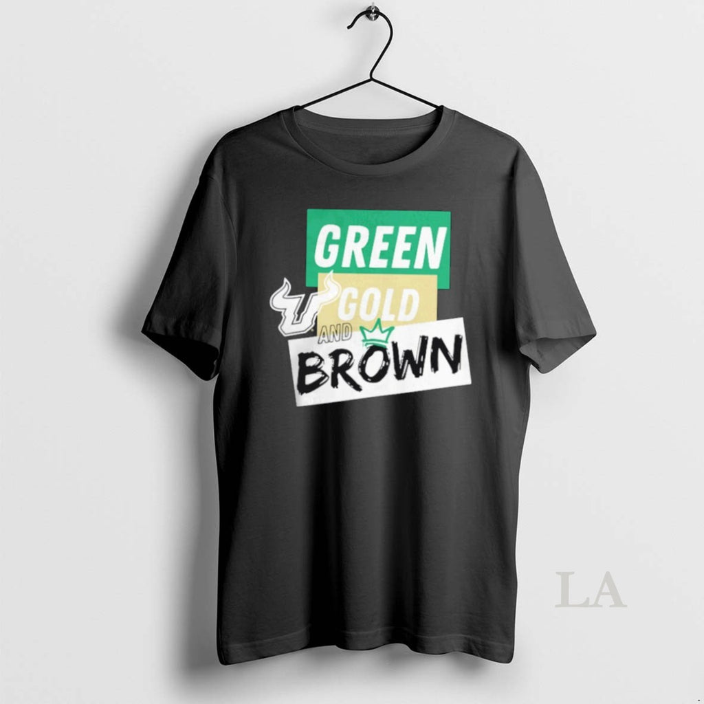 Original South Florida Bulls Green Gold And Brown