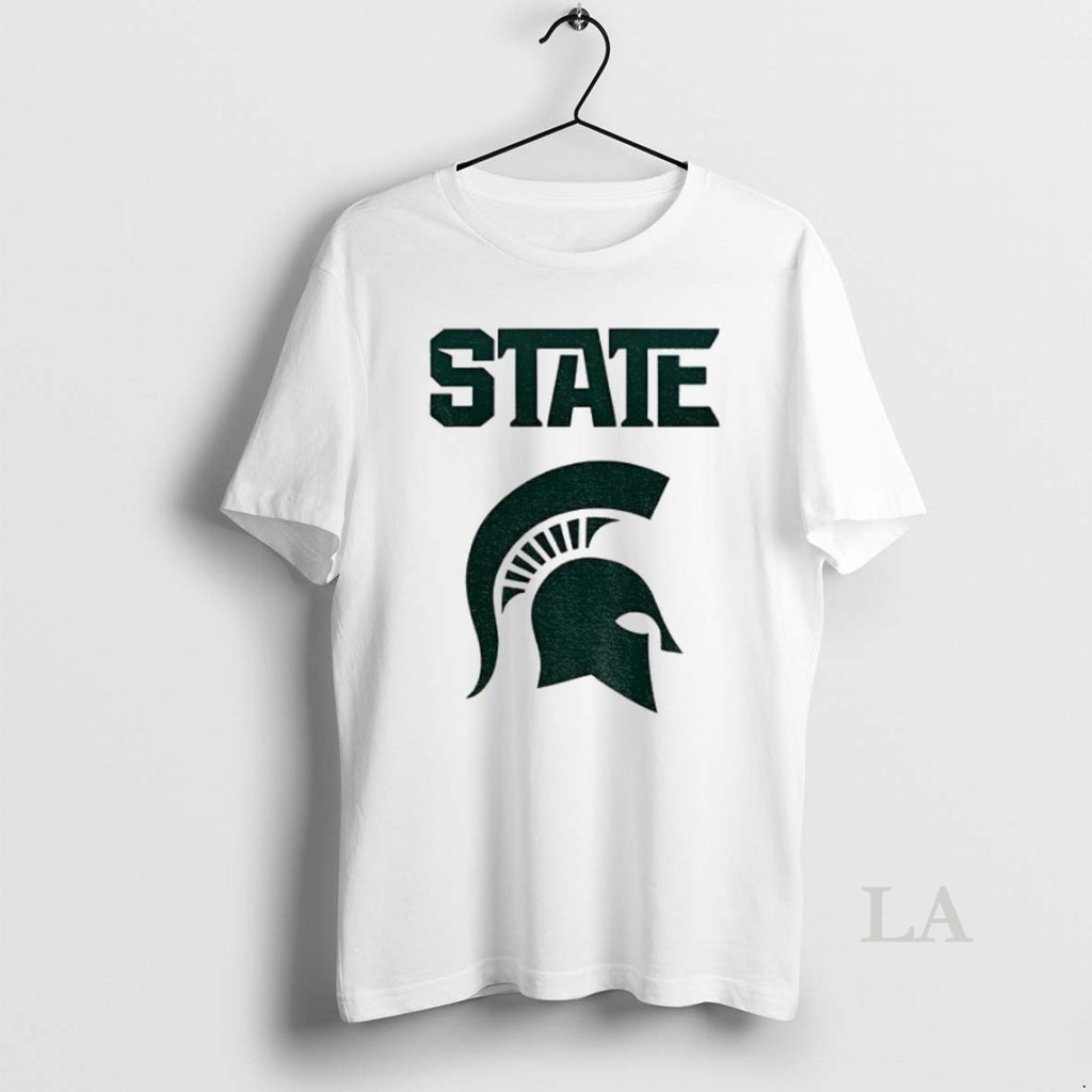 Original Spartans Bang Michigan Big Ten Conference Nba Basketball Logo