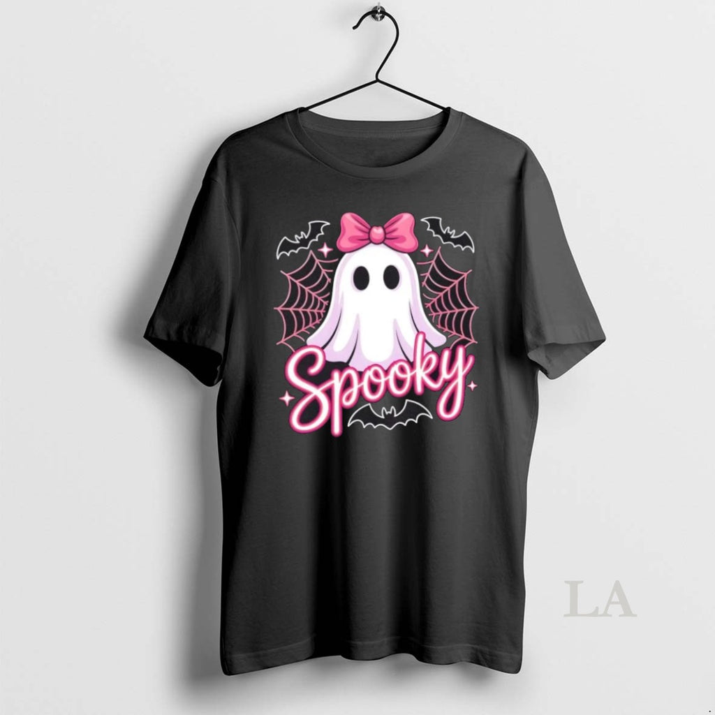 Original Spooky Ghost Pink Coquette Halloween Cute