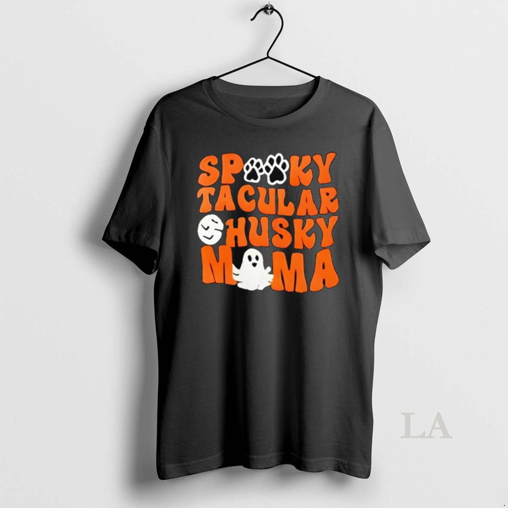 Original Spooky Tacular Husky Mama Halloween Ghost