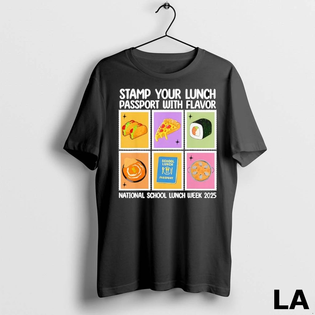 Original Stamp Your Lunch Passport With Flavor National School Lunch Week 2025 Ladies