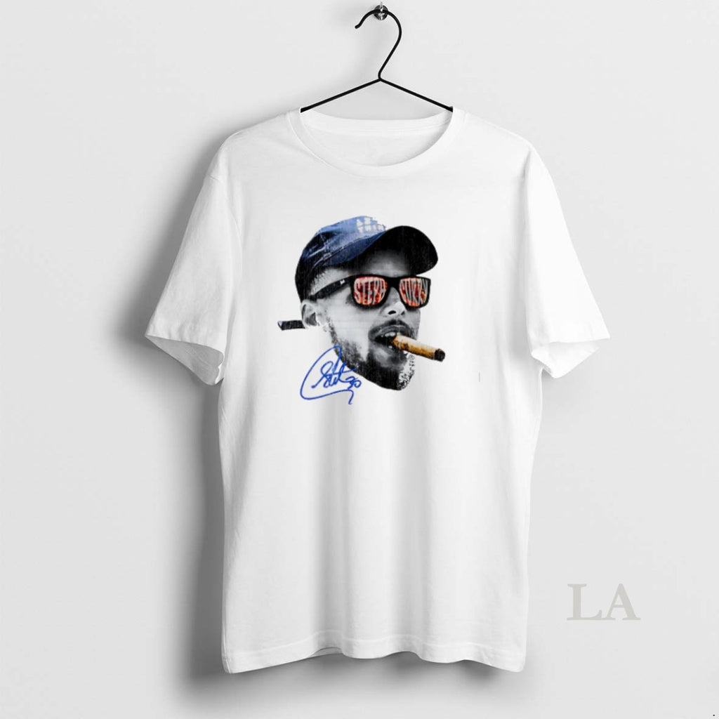 Original Stephen Curry Golden State Warriors Curry Head Smoking