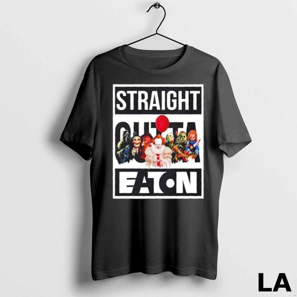 Original Straight Outta Horror Movies Halloween X Eaton Corporation