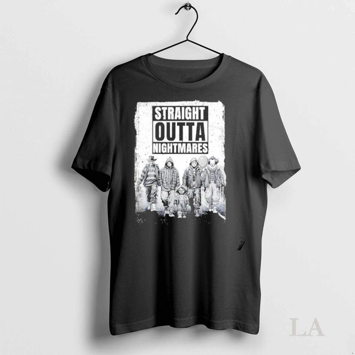 Original Straight Outta Nightmares Horror Halloween Scary