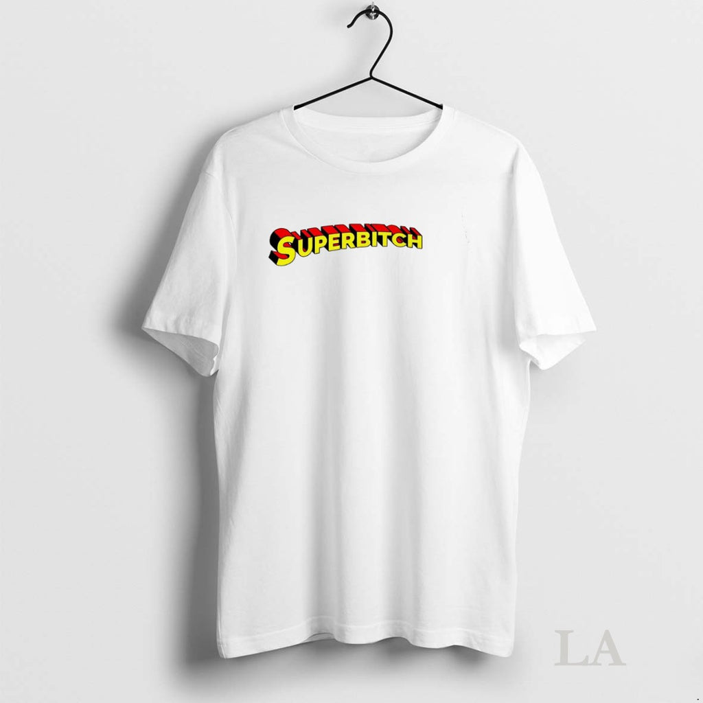 Original Superbitch Superman Logo Funy