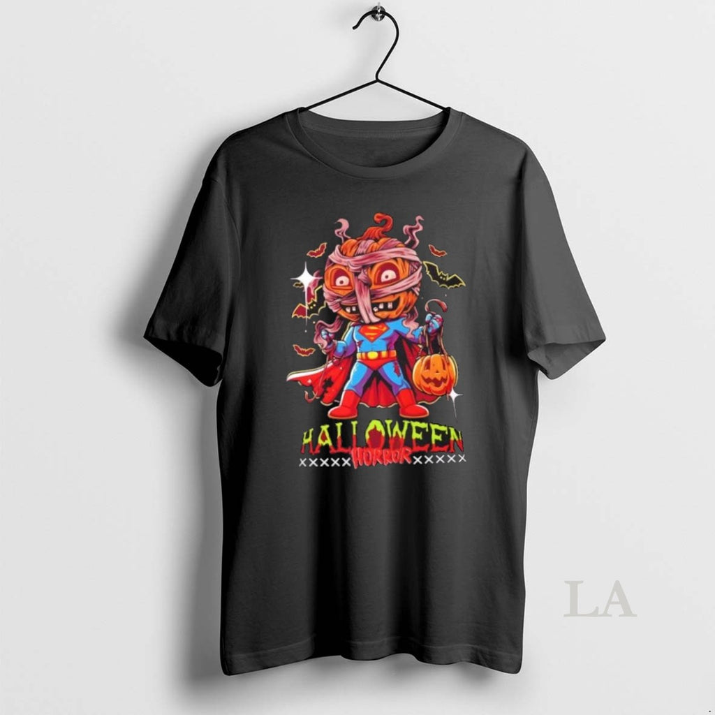 Original Superman Pumpkin Parody Halloween Horror