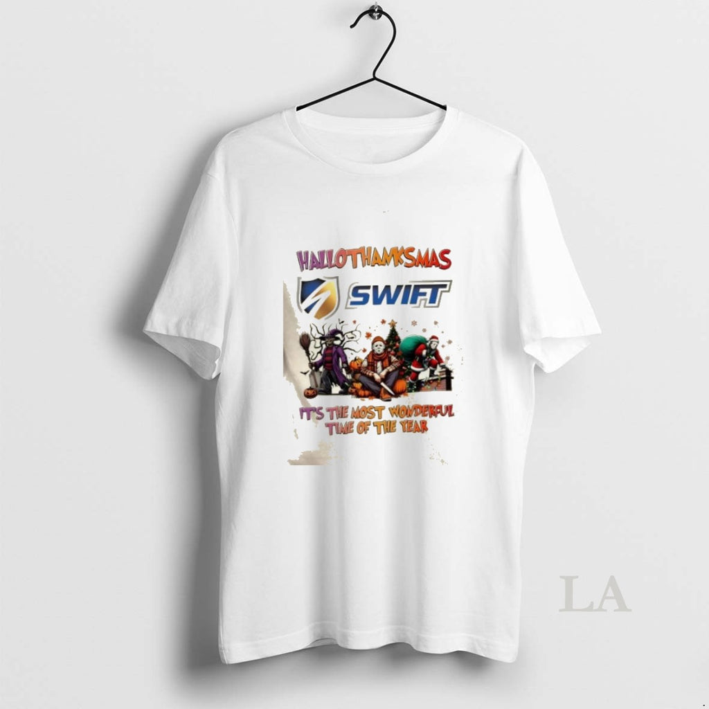 Original Swift Transportation X Horror Movies Happy Hallothanksmas Its The Most Wonderful Time Of The