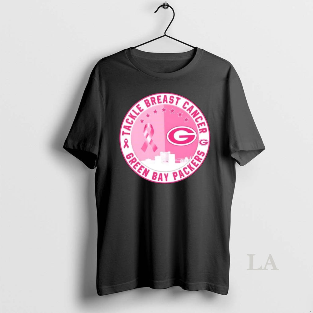 Original Tackle Breast Cancer Green Bay Packers Football Skyline