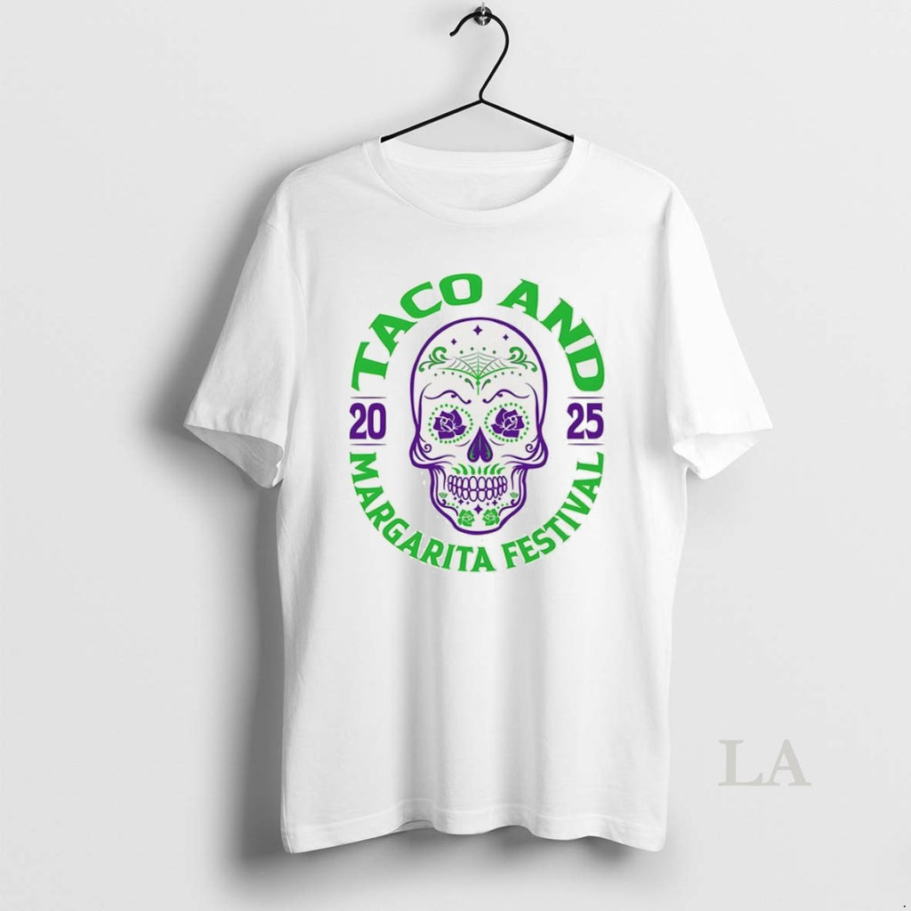 Original Taco And Margarita Festival 2025 Sugar Skull