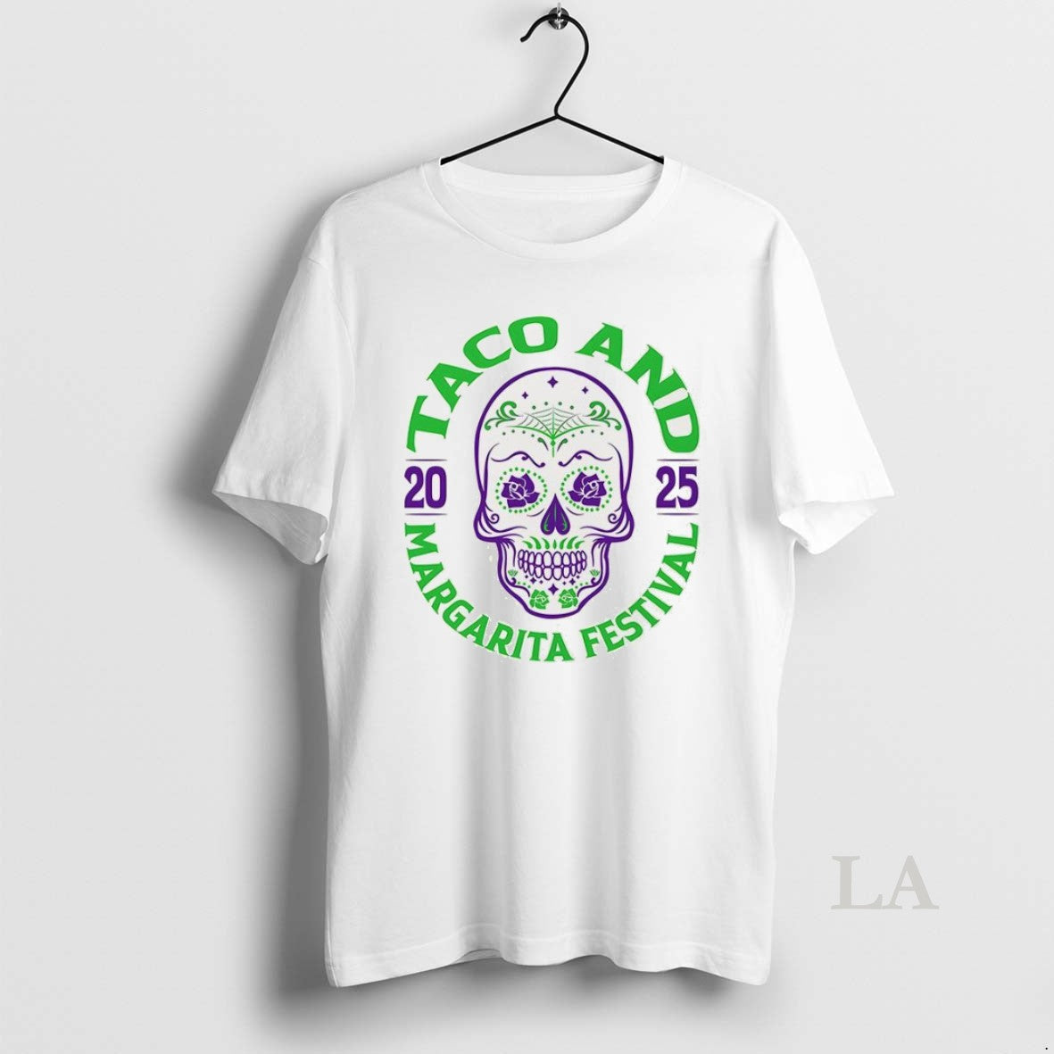 Original Taco And Margarita Festival 2025 Sugar Skull