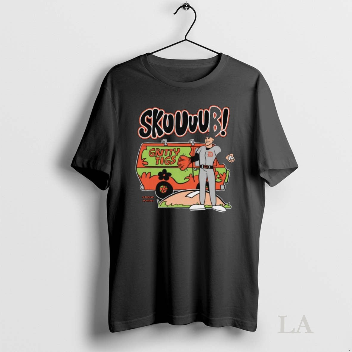 Original Tarik Skubal Detroit Tigers Skuuuub Gritty Tigs Cartoon Long Sleve