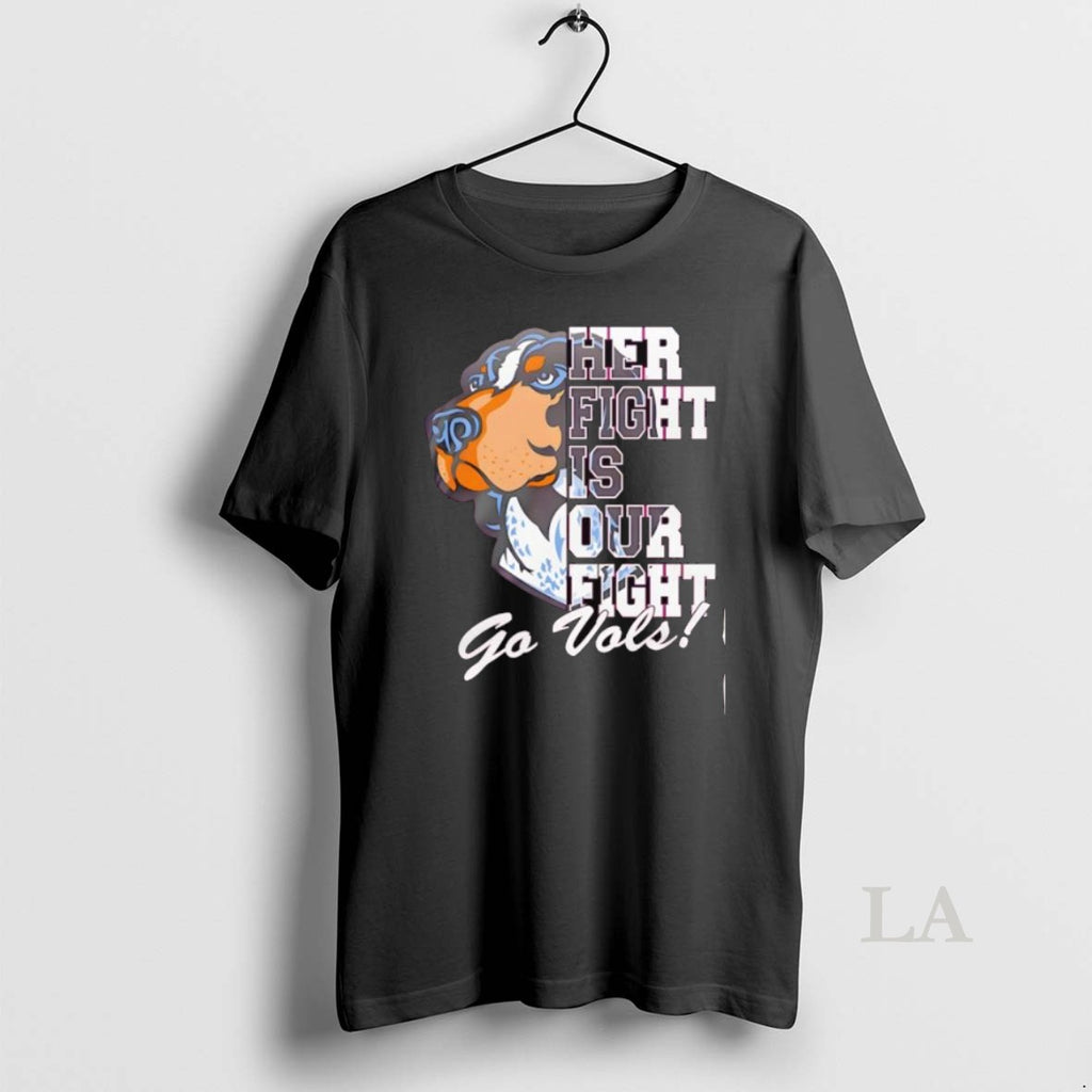 Original Tennessee Volunteers Tackle Cancer Her Fight Is Our Fight Go Vols Mascot