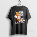 Original Texas Longhorns Tide Tackle Cancer Her Fight Is Our Fight Hook Em Horns Mascot