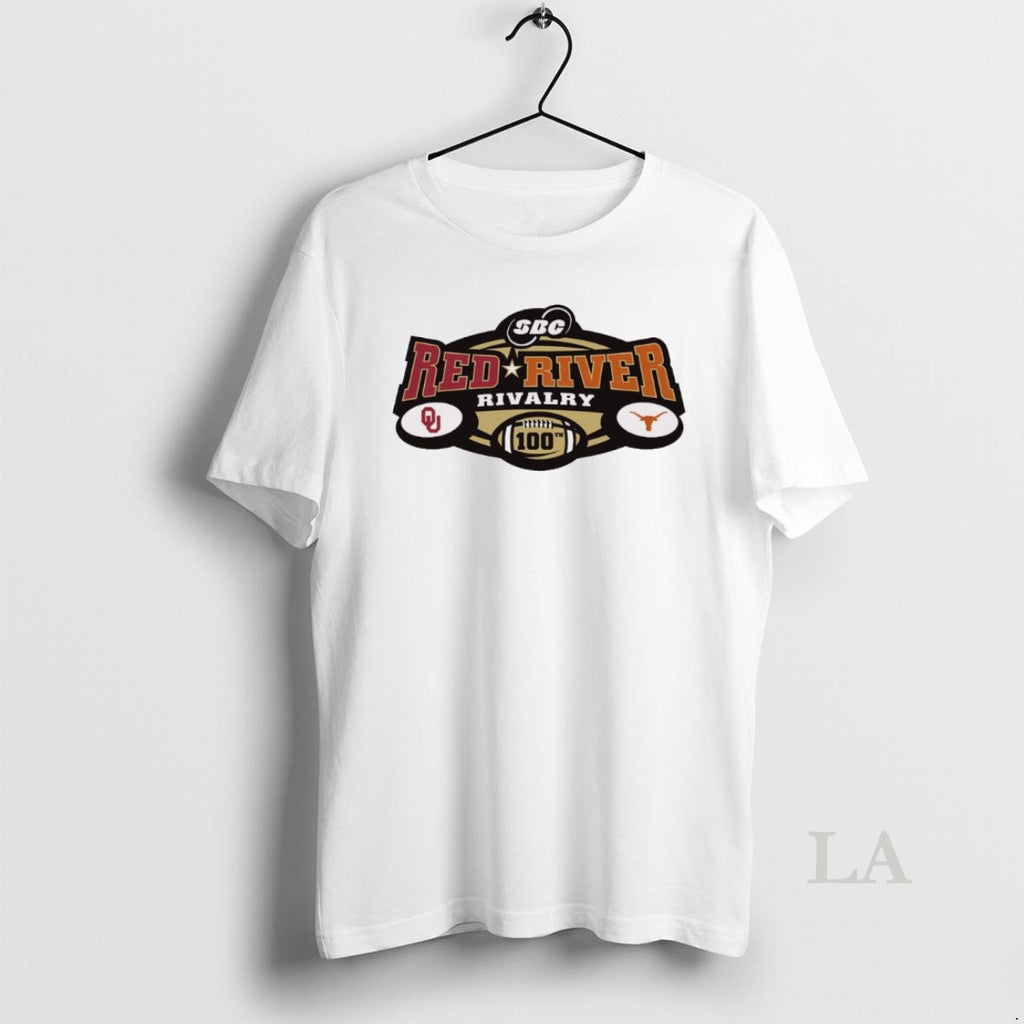 Original Texas Longhorns Vs Oklahoma Sooners Sbc Red River Rivalry Logo 2025