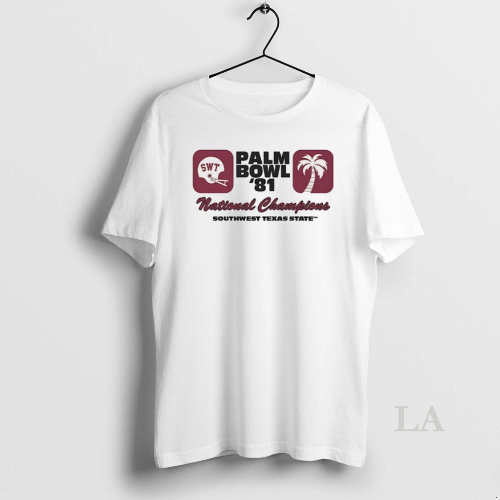 Original Texas State Bobcats Palm Bowl 1981 National Championship