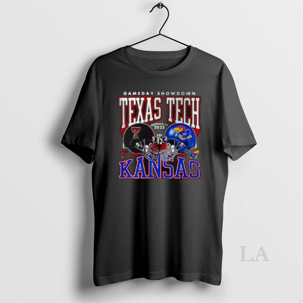 Original Texas Tech Red Raiders Vs Kansas Jayhawks Football 2025