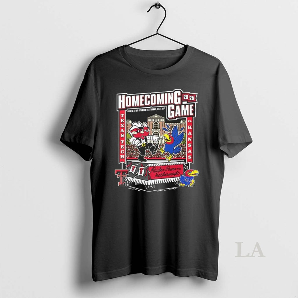Original Texas Tech Vs Kansas 2025 Homecoming