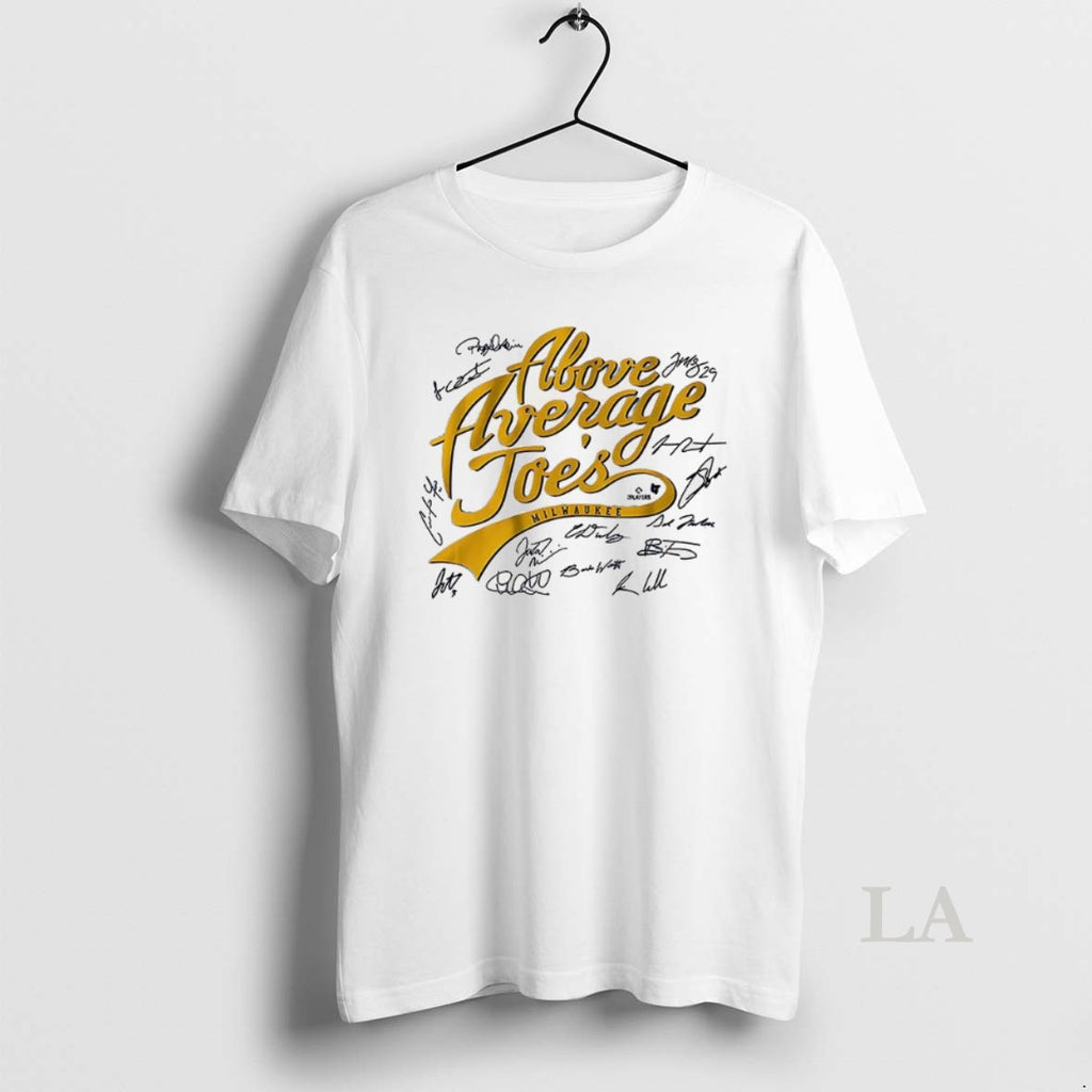 Original The Above Average Joes Milwaukee Baseball Signature