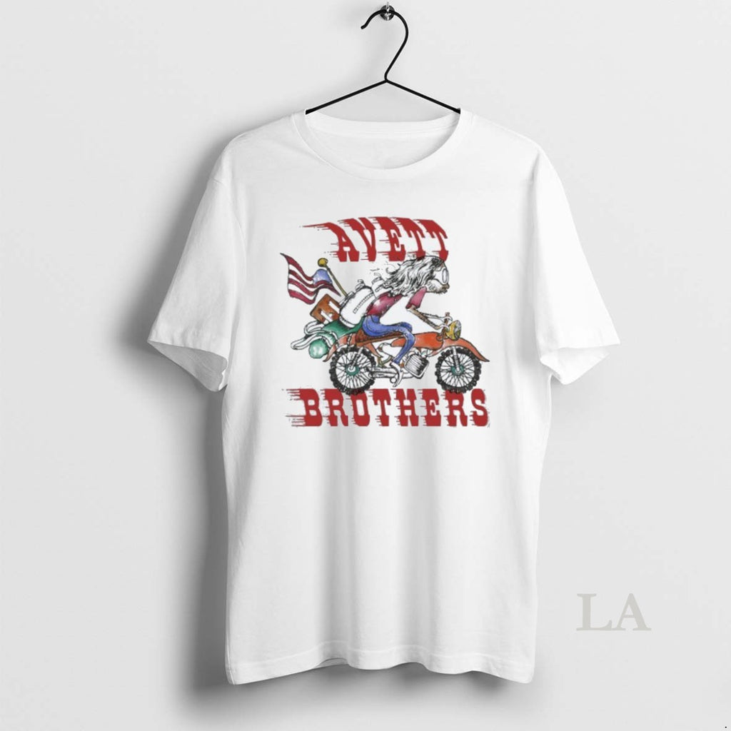 Original The Avett Brothers Biker American Flag