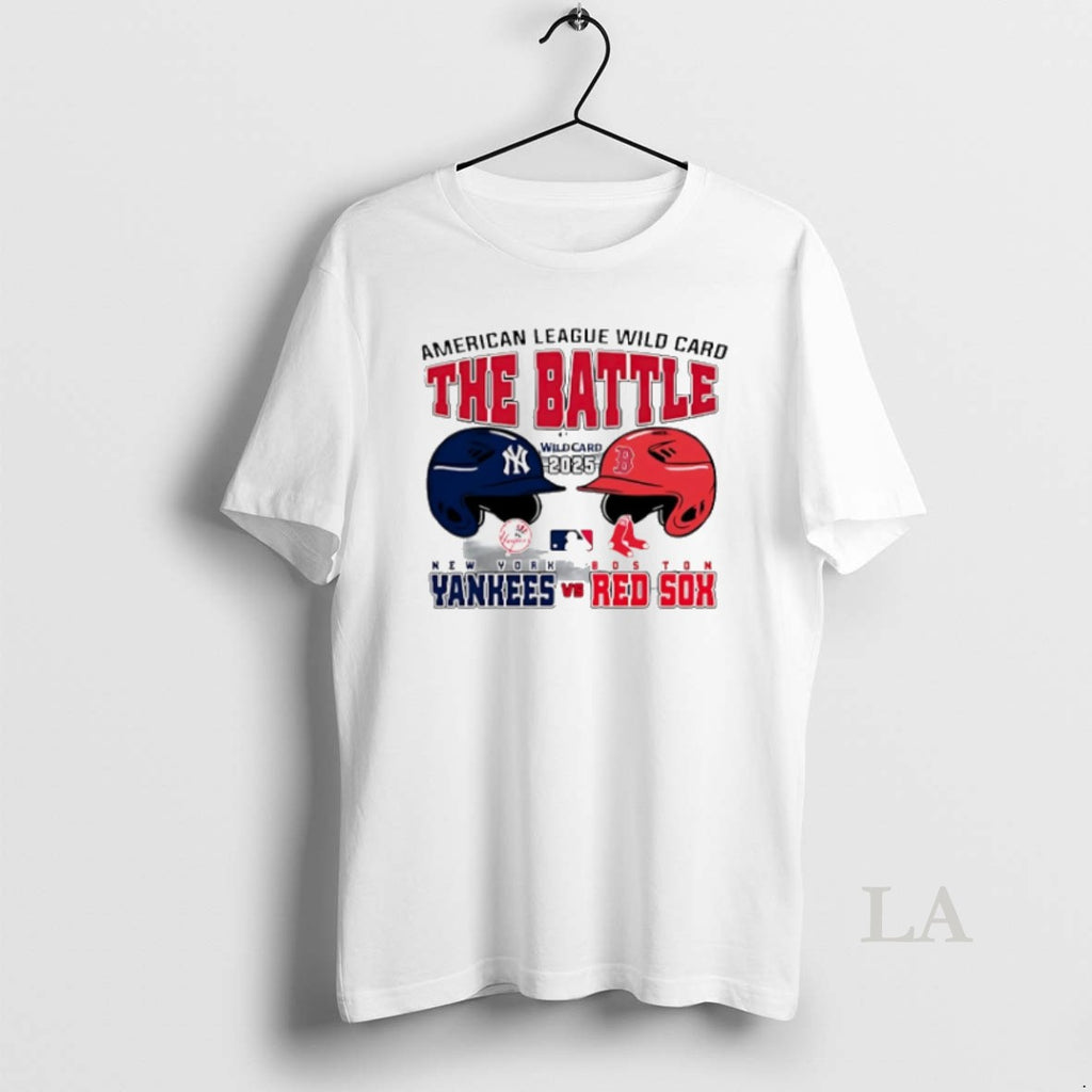 Original The Battle New York Yankees Vs Boston Red Sox 2025 Mlb Al Wild Card