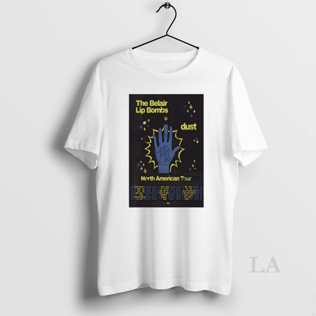 Original The Belair Lip Bombs North American Tour 2025 Posters