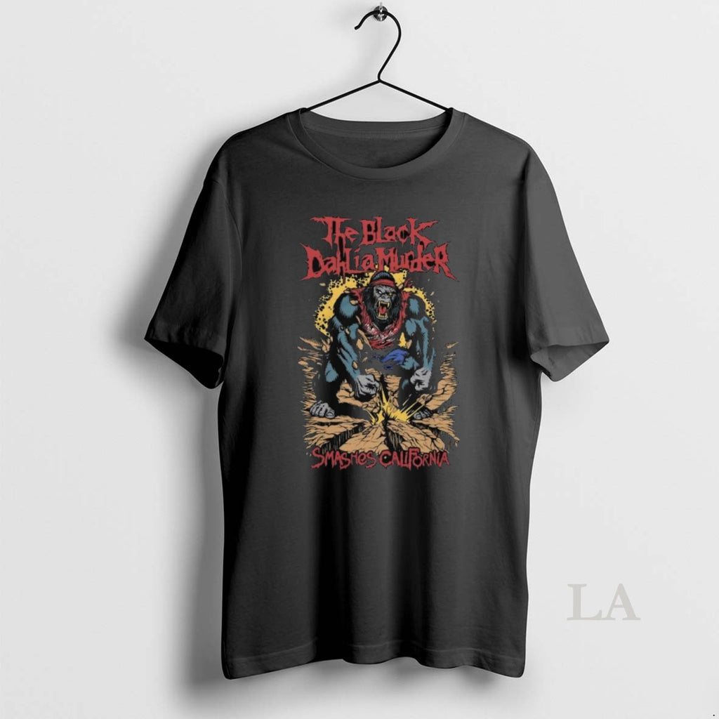 Original The Black Dahlia Murder Smashes California 4 Shows Long Sleve