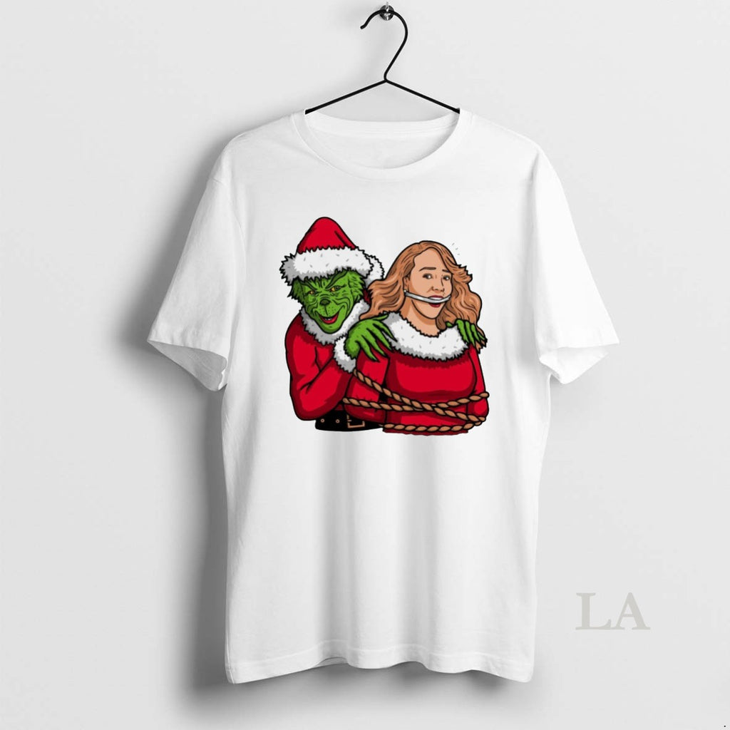 Original The Grinch All I Want Is Silence Christmas White