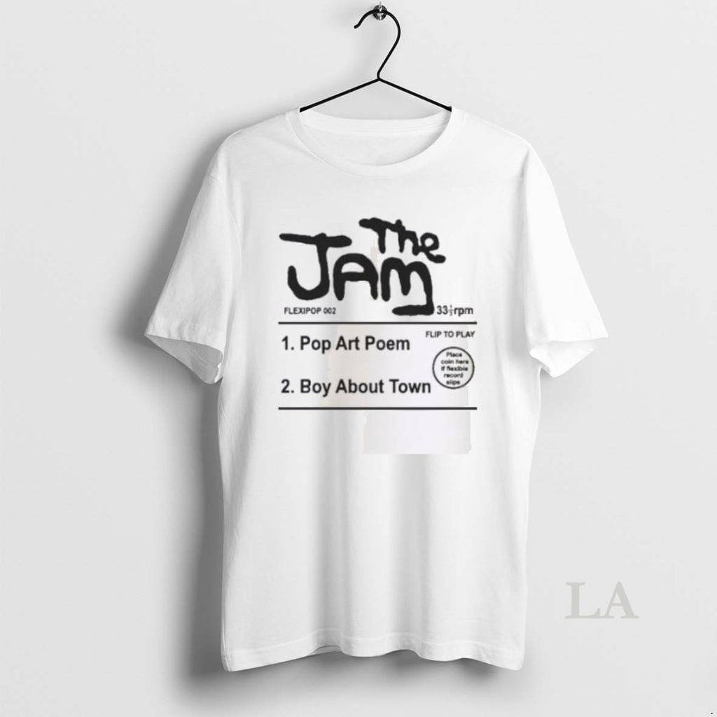 Original The Jam Pop Art Poem Boy About Town