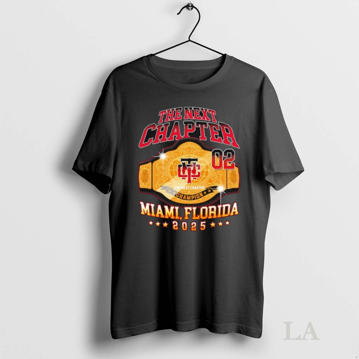 Original The Next Chapter Miami Florida Championship Belt 2025