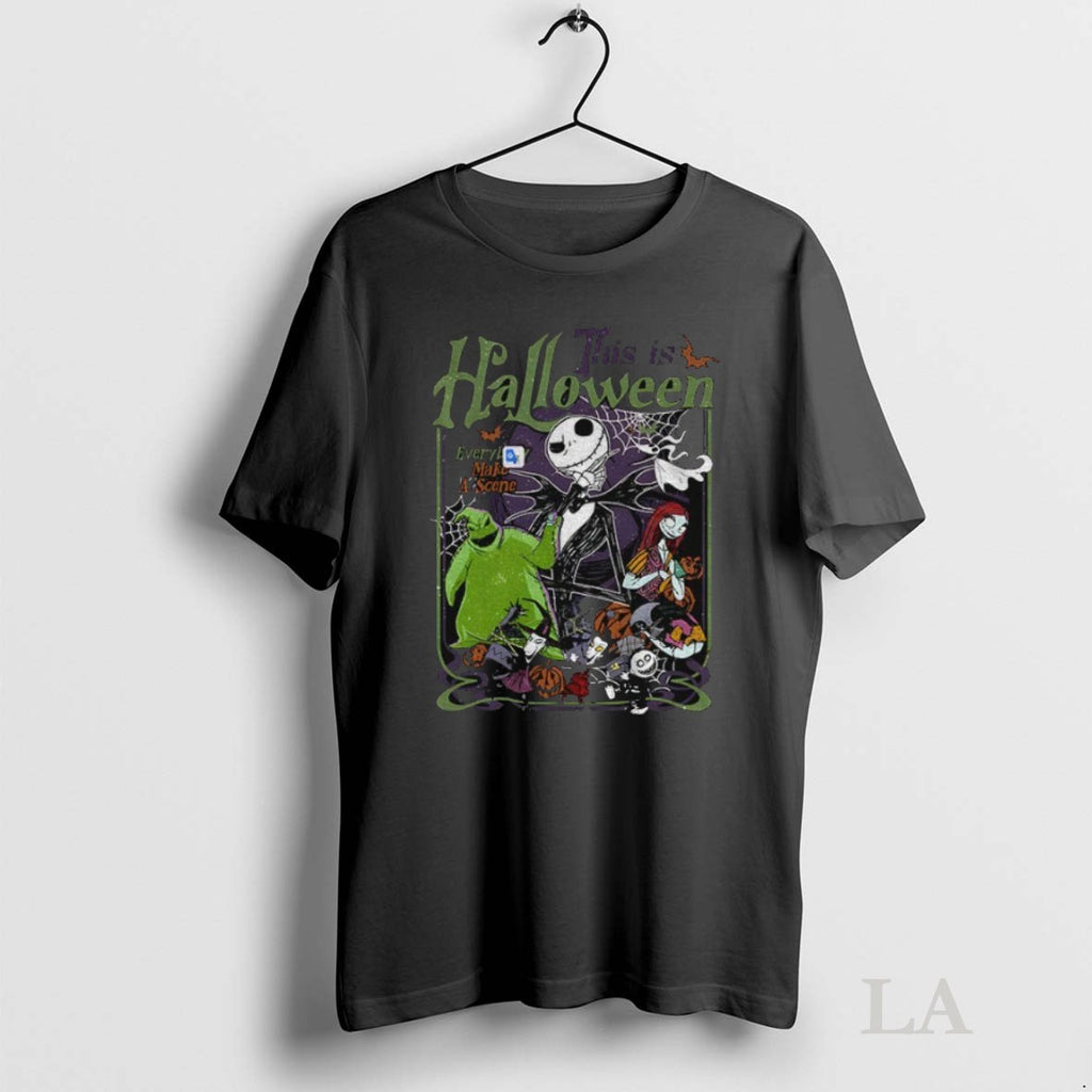 Original The Nightmare Before Christmas Jack Skellington Sally Oogie Boogie This Is Halloween