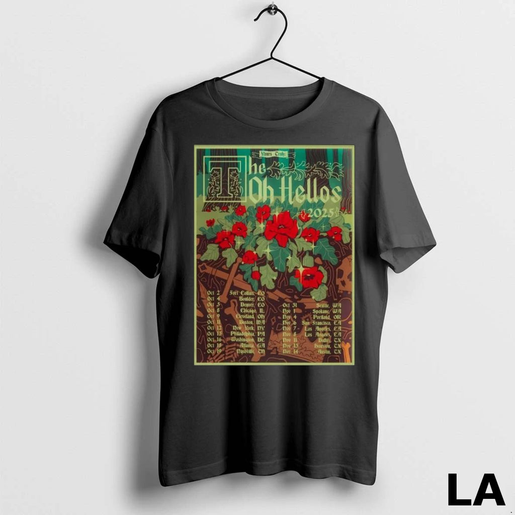 Original The Oh Hellos 2025 Fall Tour Long Sleve