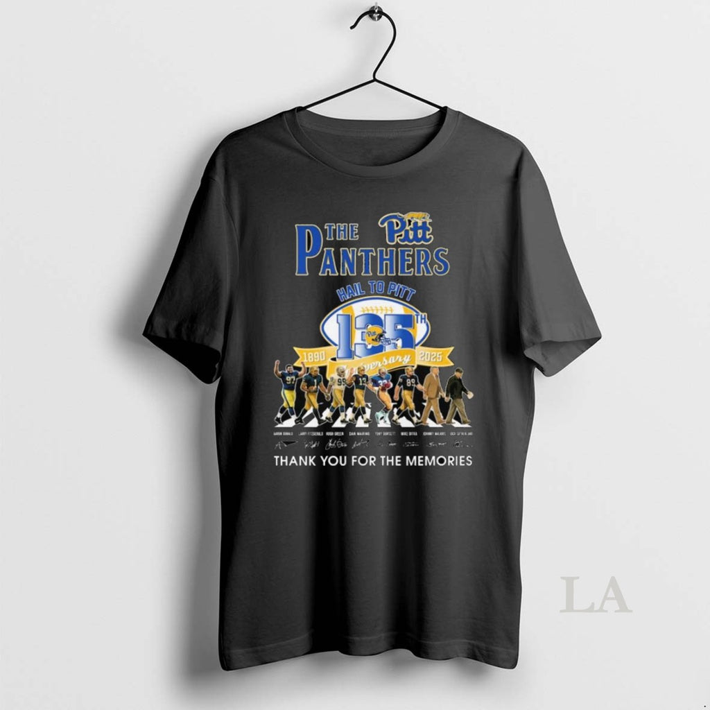 Original The Panthers Hail To Pitt 1890 2025 135th Anniversary Thank You For The Memories