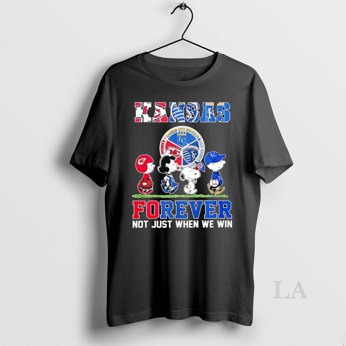 Original The Peanuts Kansas Sports Teams Crossing Forever Not Just When We Win