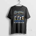Original The Peanuts Walking X Milwaukee Brewers Forever Not Just When We Win 2025 Long