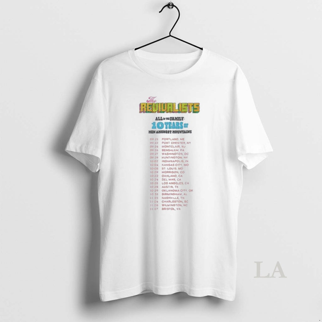 Original The Revivalists Fall 2025 Tour Schedule