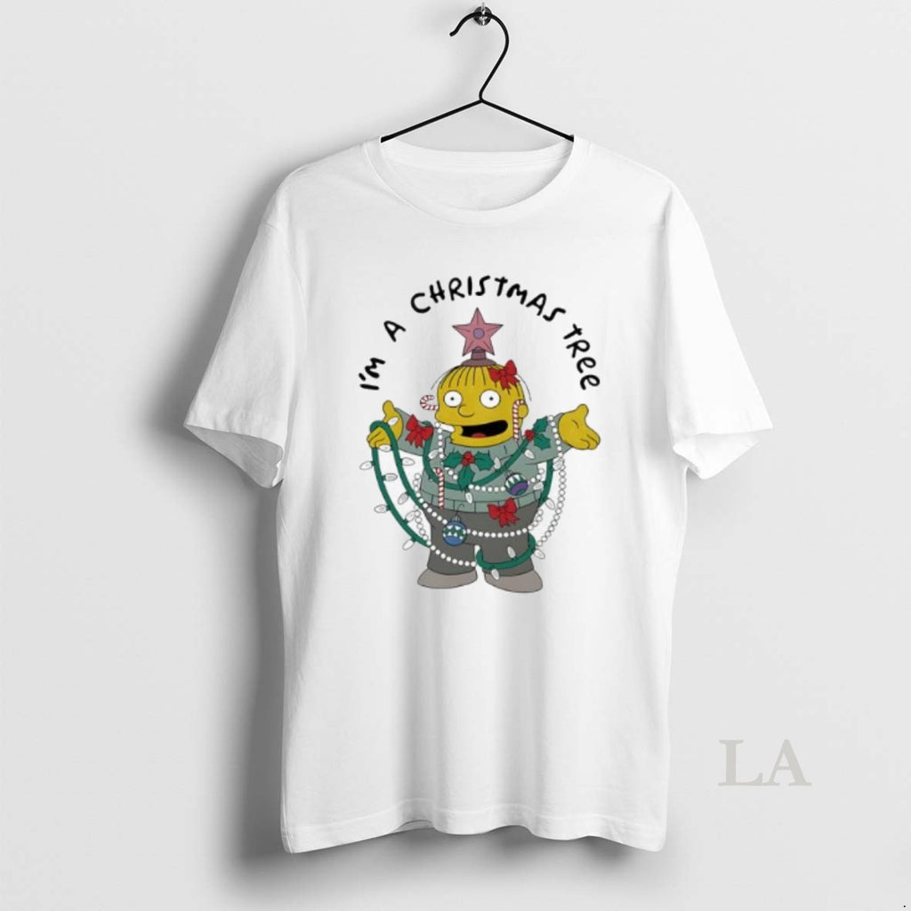 Original The Simpsons Ralph Wiggum Im A Christmas Tree