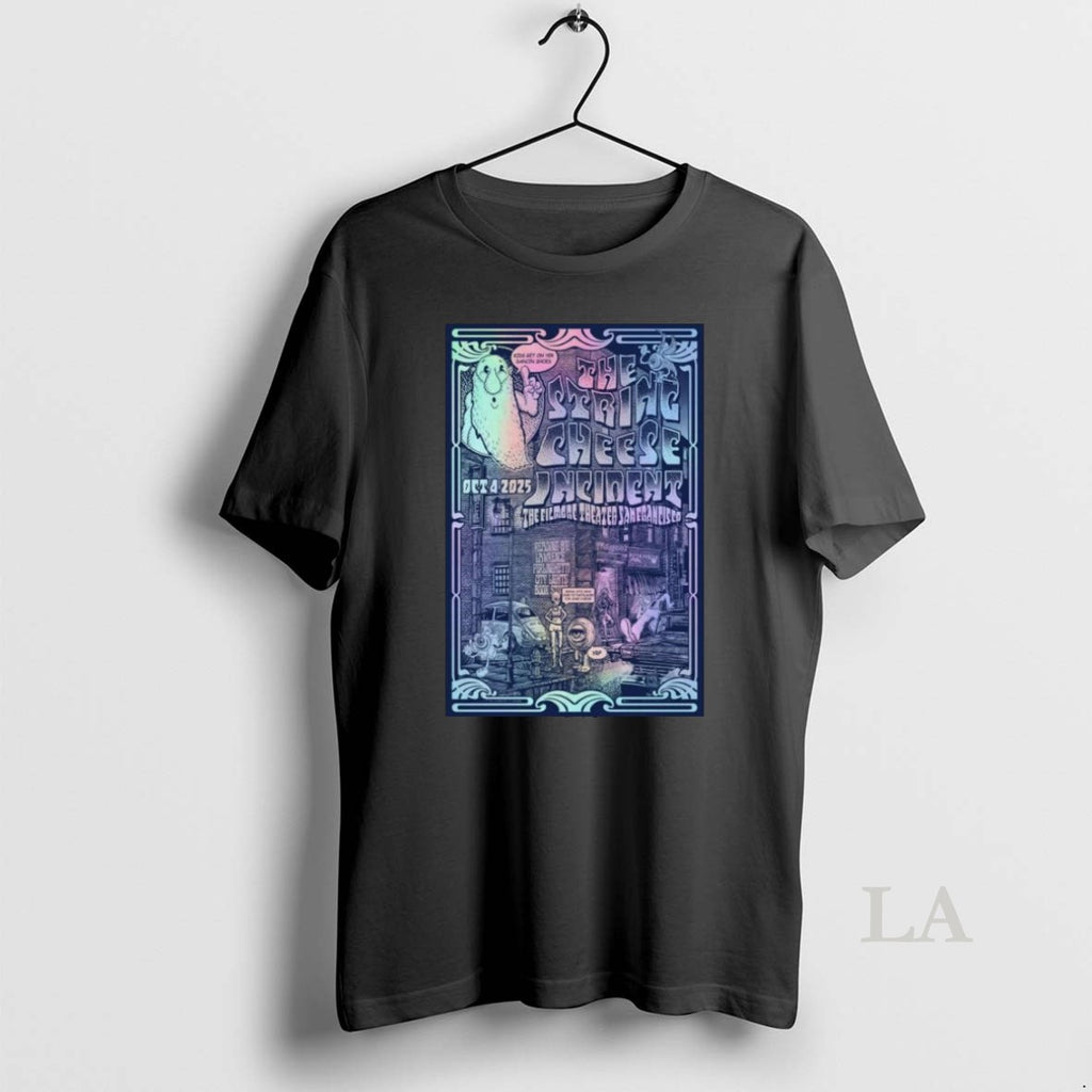 Original The String Cheese Incident October 4 2025 The Fillmore San Francisco Ca Long Sleve