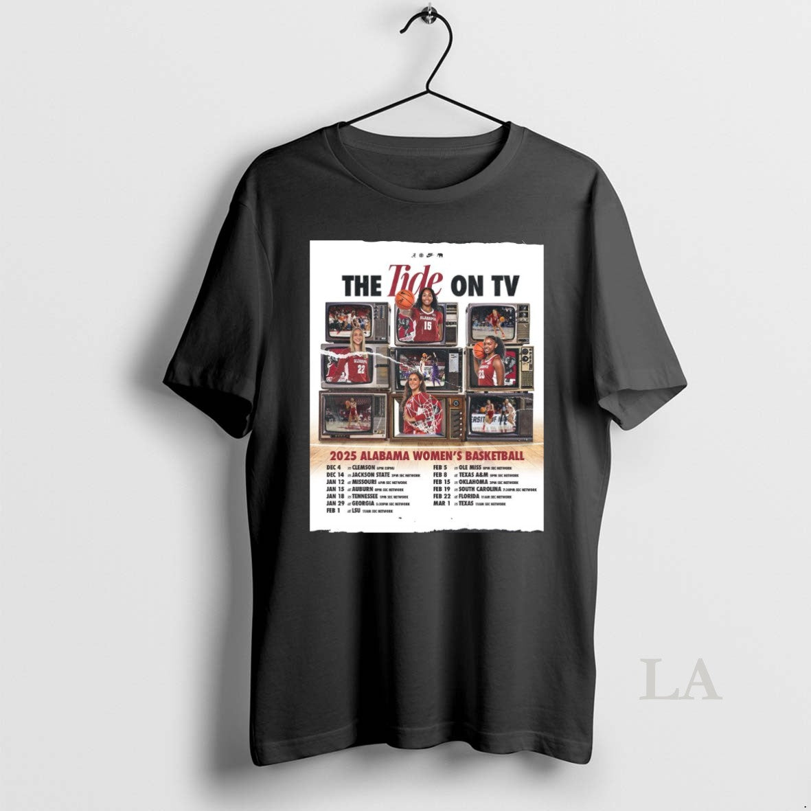 Original The Tide On Tv 2025 Alabama Womens Basketball December 14 Vs Jackson State