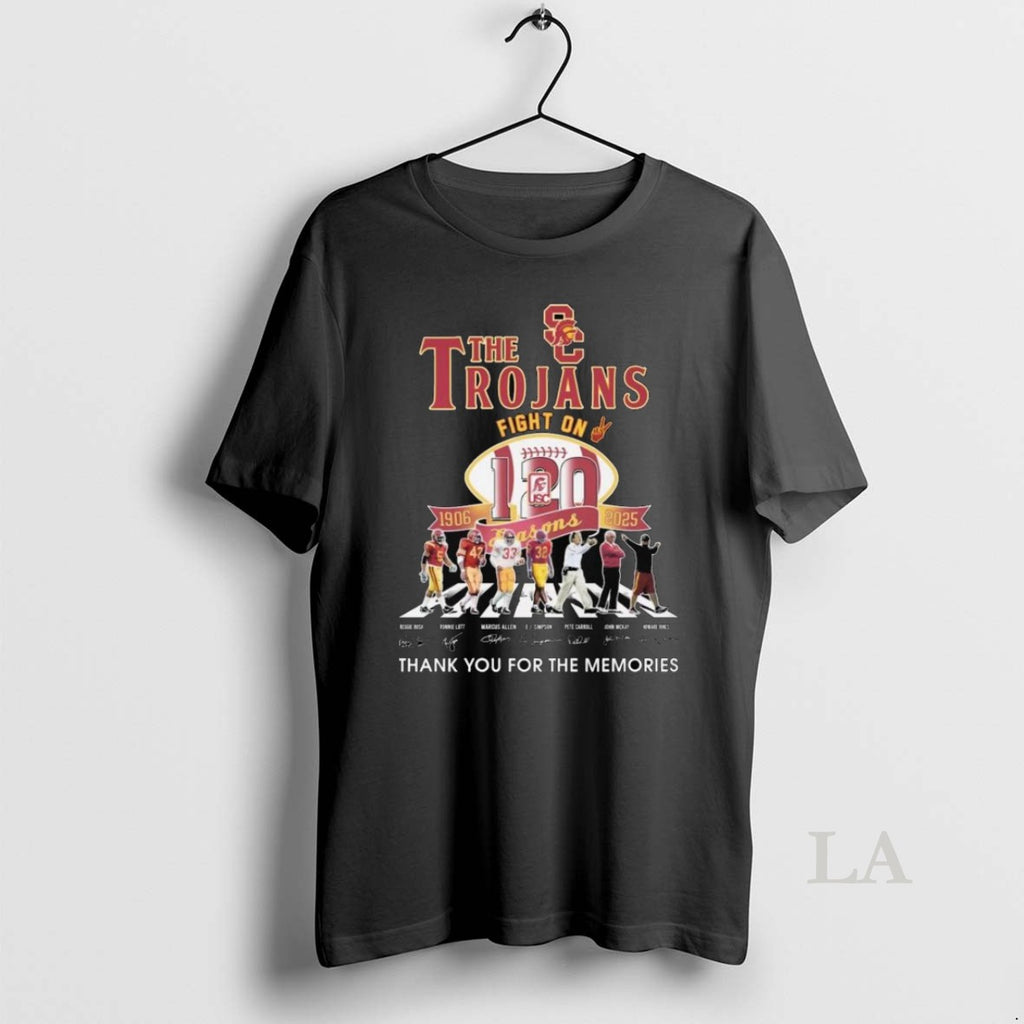 Original The Trojans Fight On 1906 2025 Season Thank You For The Memories Signatures Long